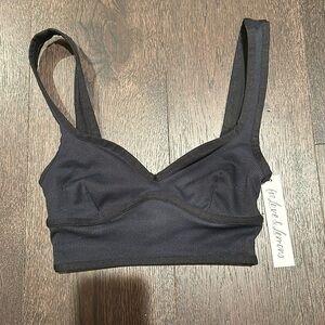 For Love and Lemons Black Mara Bra Top